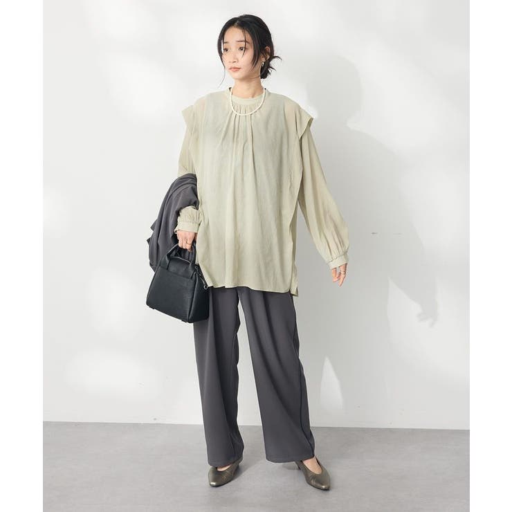 配色パイピングパンツ | CRAFT STANDARD BOUTIQUE | 詳細画像5 
