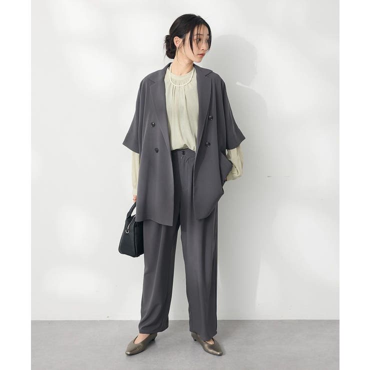 配色パイピングパンツ | CRAFT STANDARD BOUTIQUE | 詳細画像6 