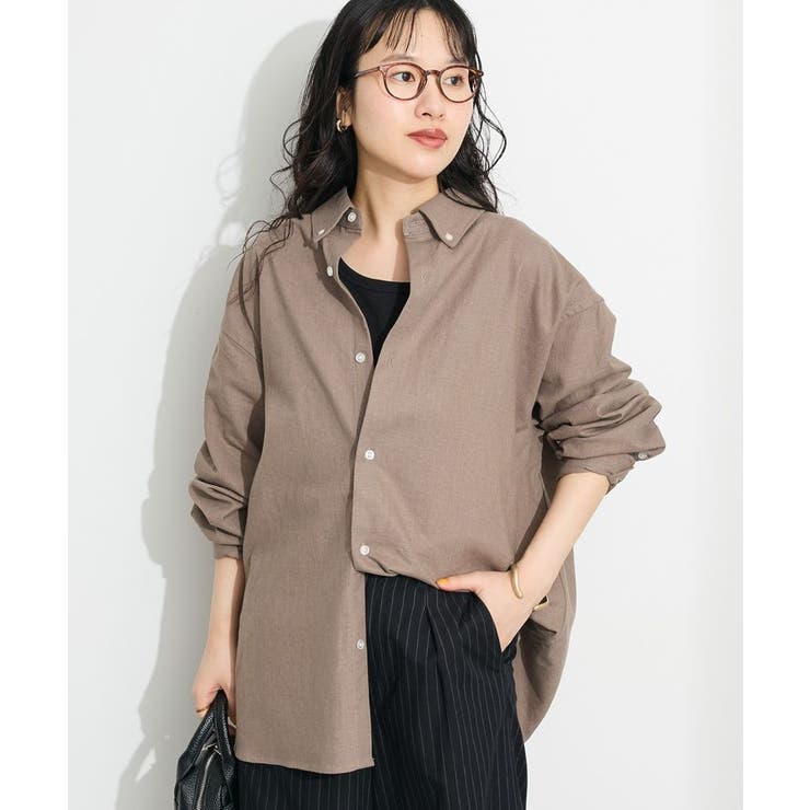 ブラウン | 【ユニセックス】ボタンダウンシャツ | CRAFT STANDARD BOUTIQUE