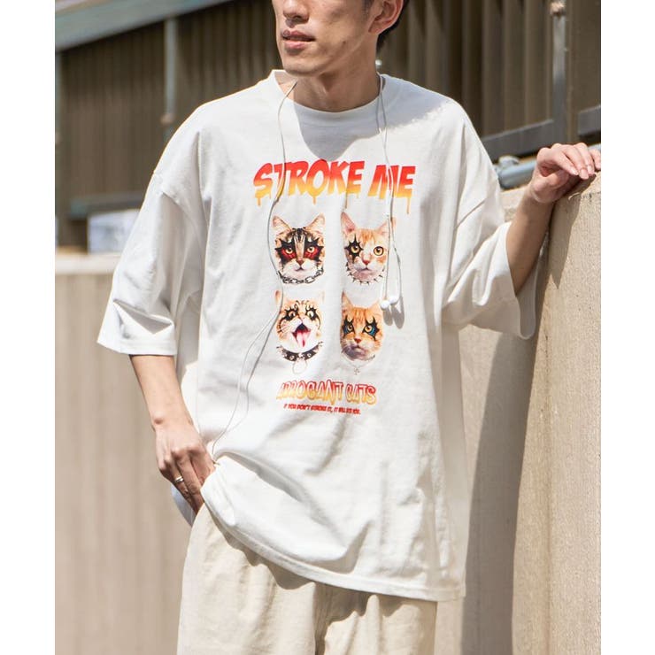 アニマルプリントTEE【ユニセックス】[品番：EHEW0048702