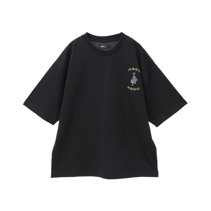 アニマル刺繍TEE【ユニセックス】[品番：EHEW0048677]｜CRAFT