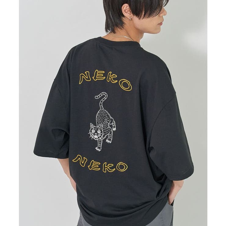 アニマル刺繍TEE【ユニセックス】[品番：EHEW0048677]｜CRAFT