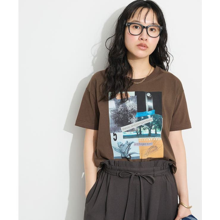 【オープニング大セール】 フォトプリントTEE[品番：EHEW0048612]｜CRAFT STANDARD Tシャツ+カットソー(半袖+袖なし)