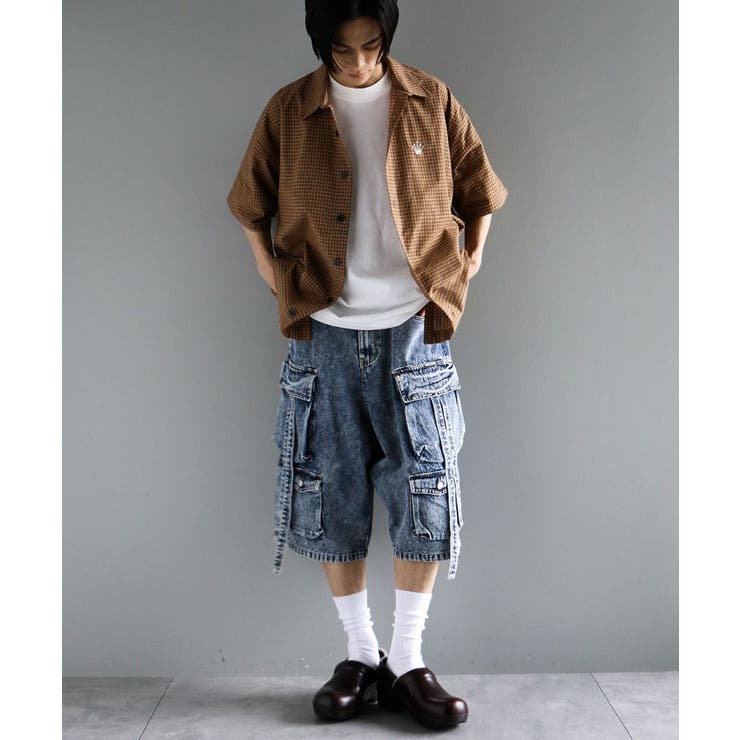 ≪大人カジュアル≫【Prada】デニムカーゴショートパンツ org.jpg