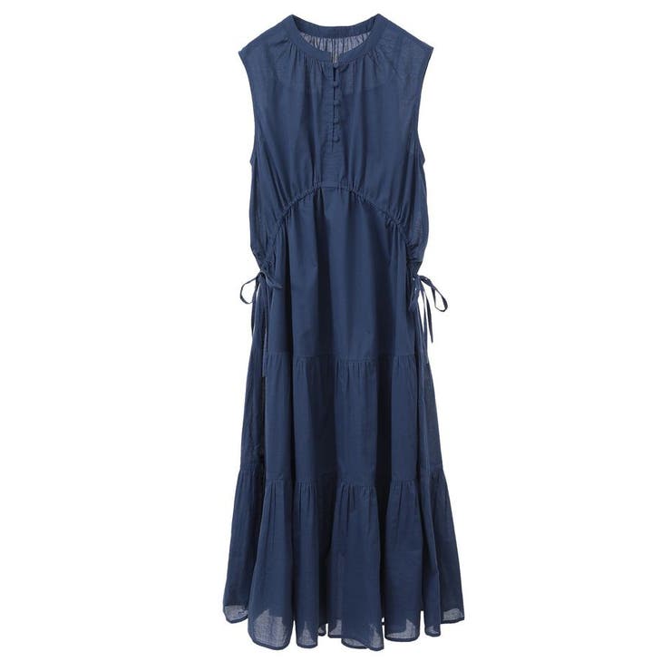 専用 美品 ヌキテパ インド綿 ティアードワンピース ミント Cotton Jacquard Lily Print Shirring Dress | Pasand by ne