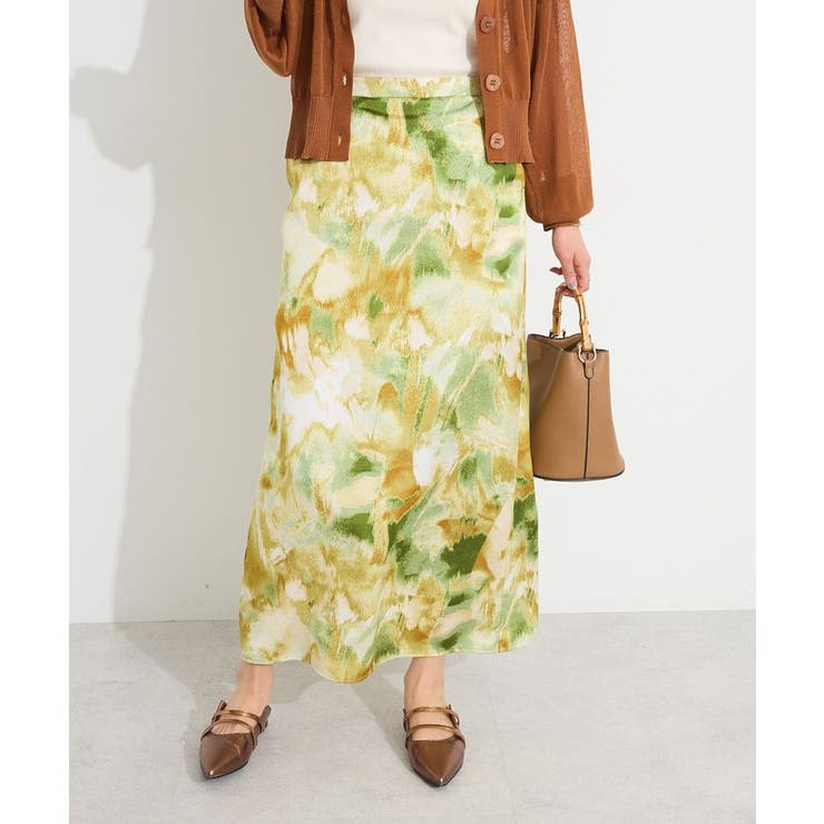 ゴムサテンスカート | CRAFT STANDARD BOUTIQUE | 詳細画像1 