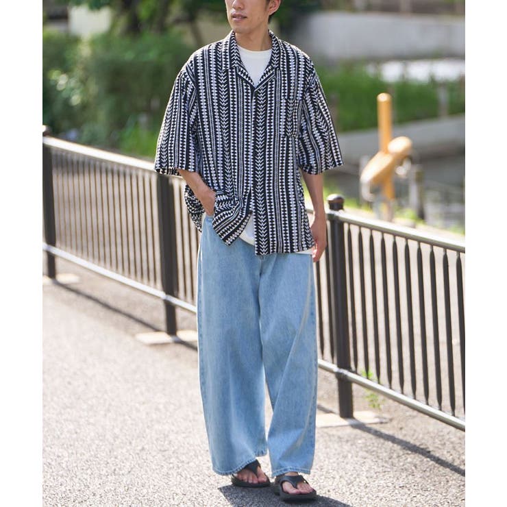 レーヨンオープンカラーシャツ | CRAFT STANDARD BOUTIQUE | 詳細画像5 