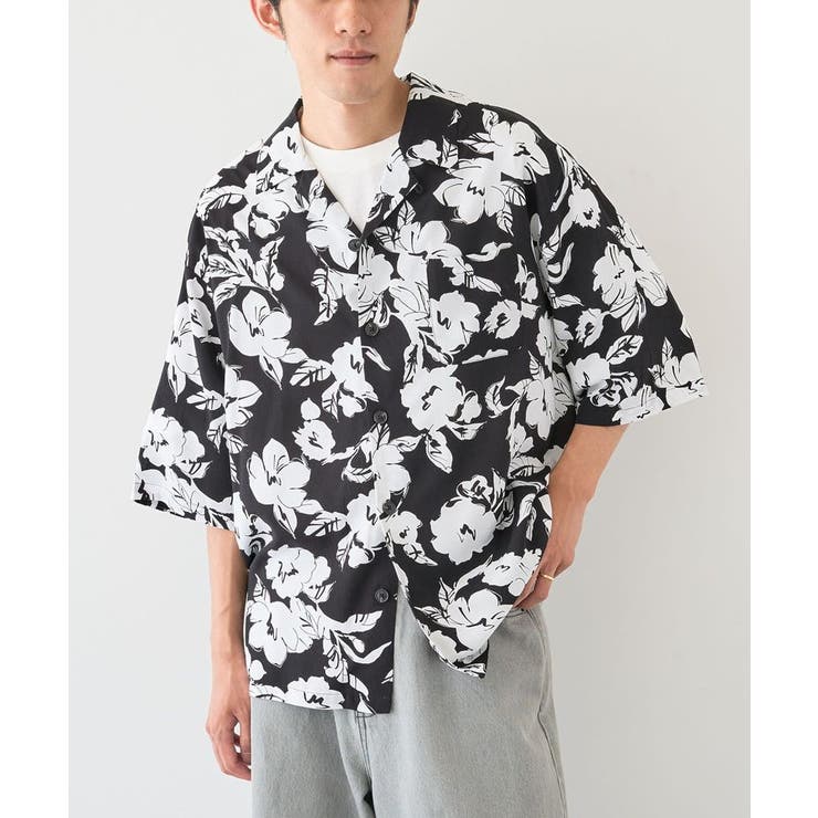 A | レーヨンオープンカラーシャツ | CRAFT STANDARD BOUTIQUE