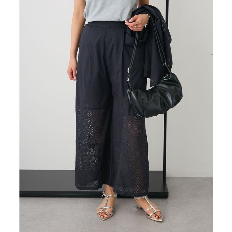 レースパッチワークパンツ | CRAFT STANDARD BOUTIQUE | 詳細画像2 