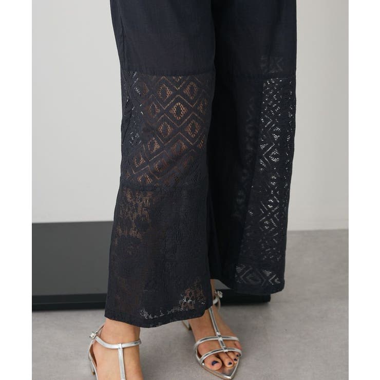 レースパッチワークパンツ | CRAFT STANDARD BOUTIQUE | 詳細画像25 