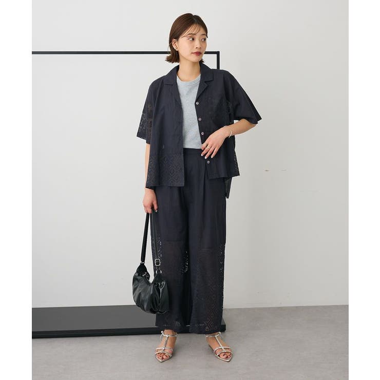 レースパッチワークパンツ | CRAFT STANDARD BOUTIQUE | 詳細画像7 