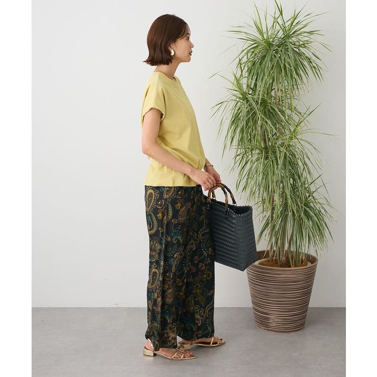 レーヨン総柄ワイドパンツ | CRAFT STANDARD BOUTIQUE | 詳細画像16 