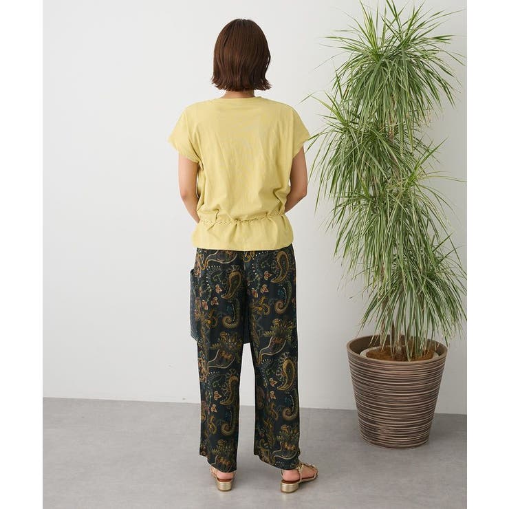 レーヨン総柄ワイドパンツ | CRAFT STANDARD BOUTIQUE | 詳細画像17 