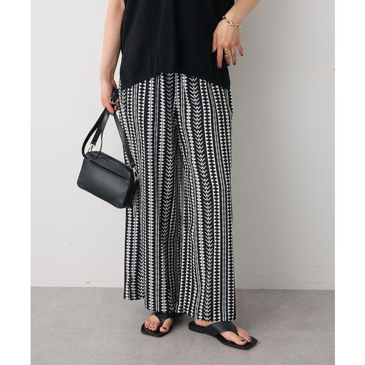 レーヨン総柄ワイドパンツ | CRAFT STANDARD BOUTIQUE | 詳細画像20 