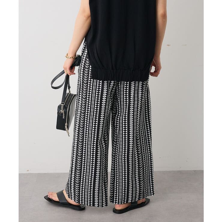 レーヨン総柄ワイドパンツ | CRAFT STANDARD BOUTIQUE | 詳細画像23 