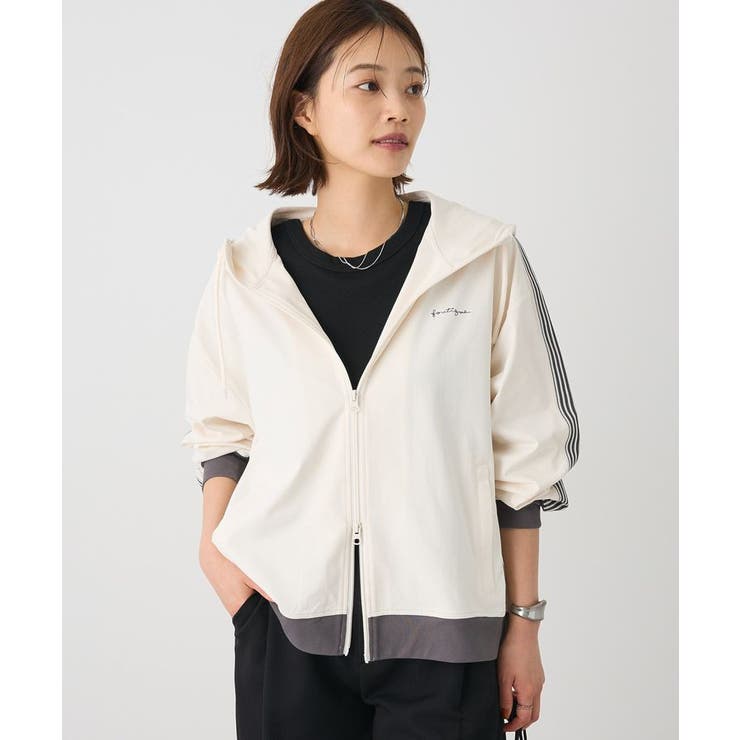 アイボリー | 軽量/UVカット トラックパーカー | CRAFT STANDARD BOUTIQUE