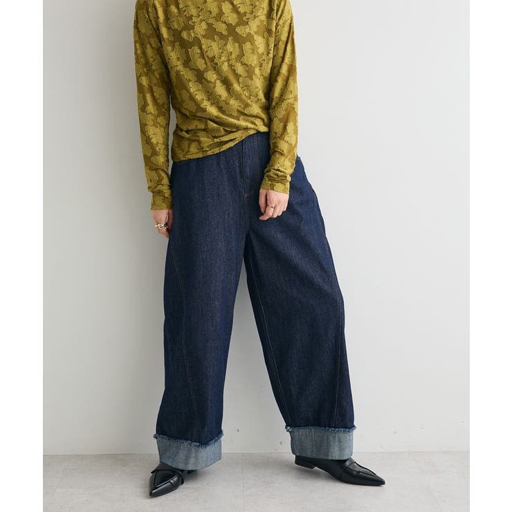 インディゴ | カーブデニムパンツ | CRAFT STANDARD BOUTIQUE