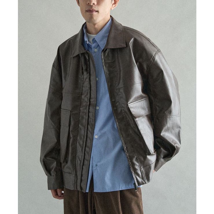 フェイクレザー A-2ジャケット | CRAFT STANDARD BOUTIQUE | 詳細画像10 