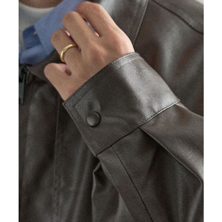 フェイクレザー A-2ジャケット | CRAFT STANDARD BOUTIQUE | 詳細画像19 