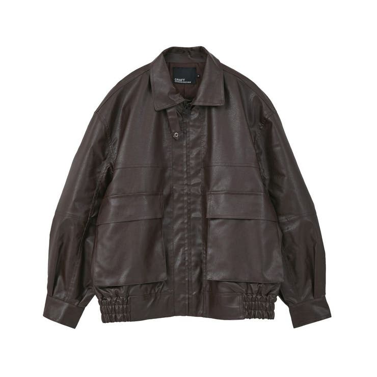フェイクレザー A-2ジャケット | CRAFT STANDARD BOUTIQUE | 詳細画像21 