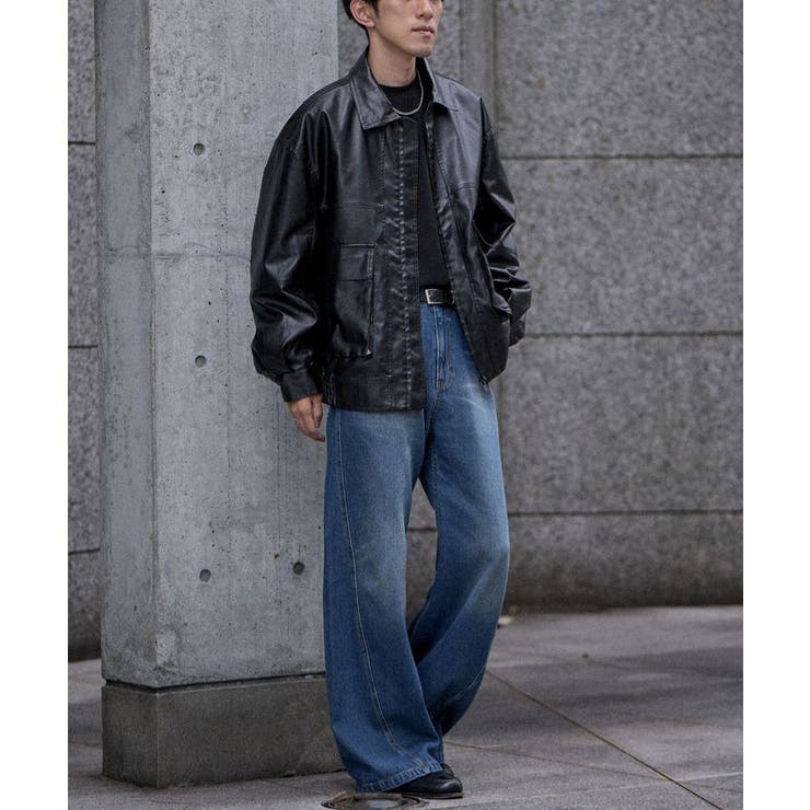 フェイクレザー A-2ジャケット | CRAFT STANDARD BOUTIQUE | 詳細画像6 