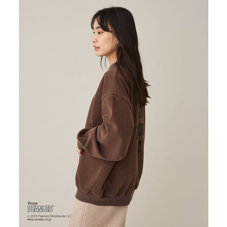 【PEANUTS/SNOOPY】スノーウォッシュボンディング裏毛スウェット | CRAFT STANDARD BOUTIQUE | 詳細画像18 