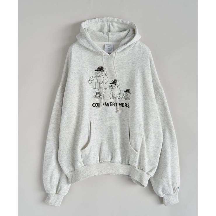 杢ホワイト | 【P・O・P・S】裏起毛パーカー | CRAFT STANDARD BOUTIQUE