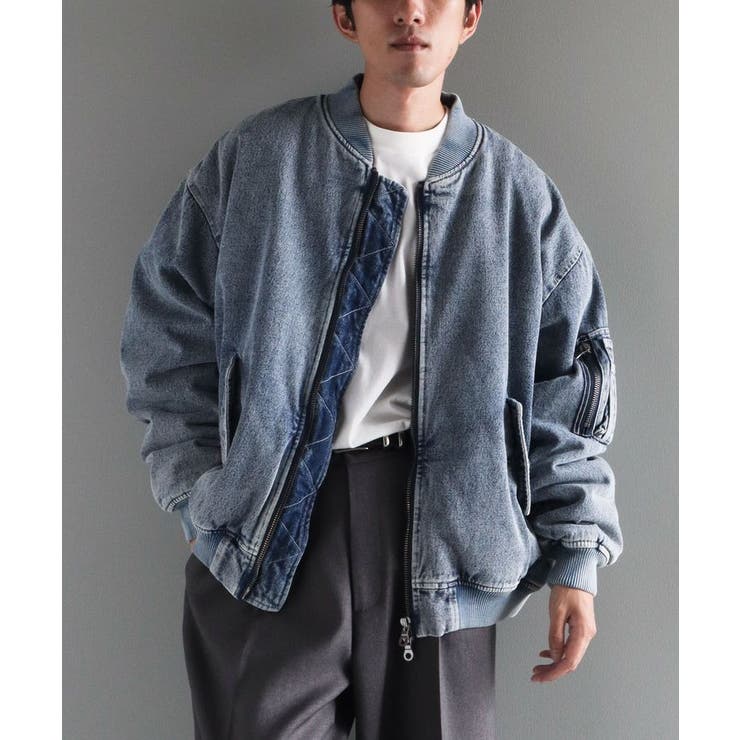 デニムボンバージャケット | CRAFT STANDARD BOUTIQUE | 詳細画像7 