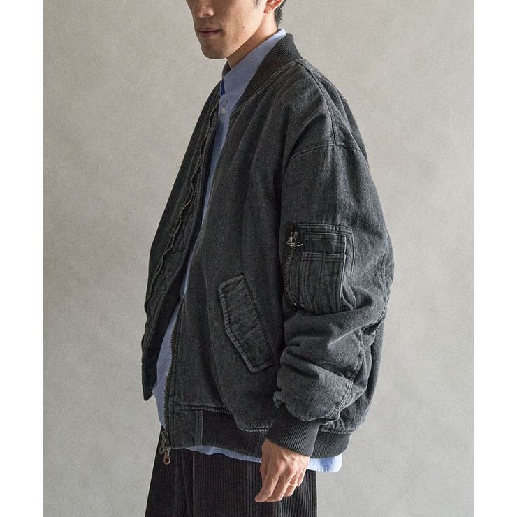 デニムボンバージャケット | CRAFT STANDARD BOUTIQUE | 詳細画像2 