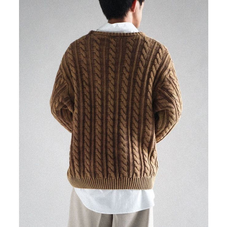 スノーウォッシュケーブルニット | CRAFT STANDARD BOUTIQUE | 詳細画像10 