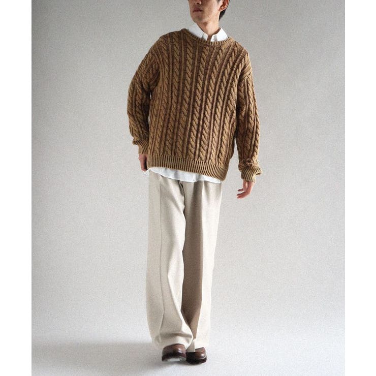スノーウォッシュケーブルニット | CRAFT STANDARD BOUTIQUE | 詳細画像11 