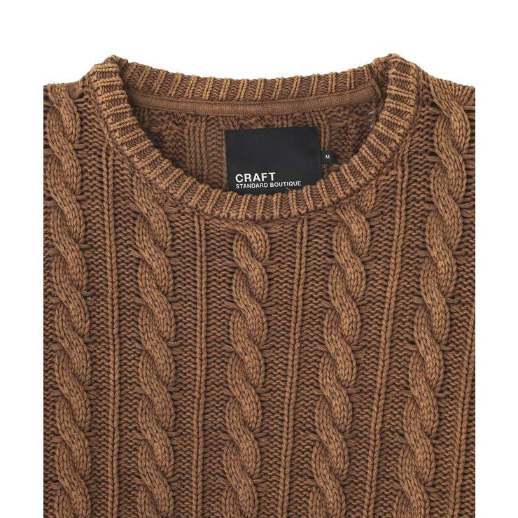 スノーウォッシュケーブルニット | CRAFT STANDARD BOUTIQUE | 詳細画像16 