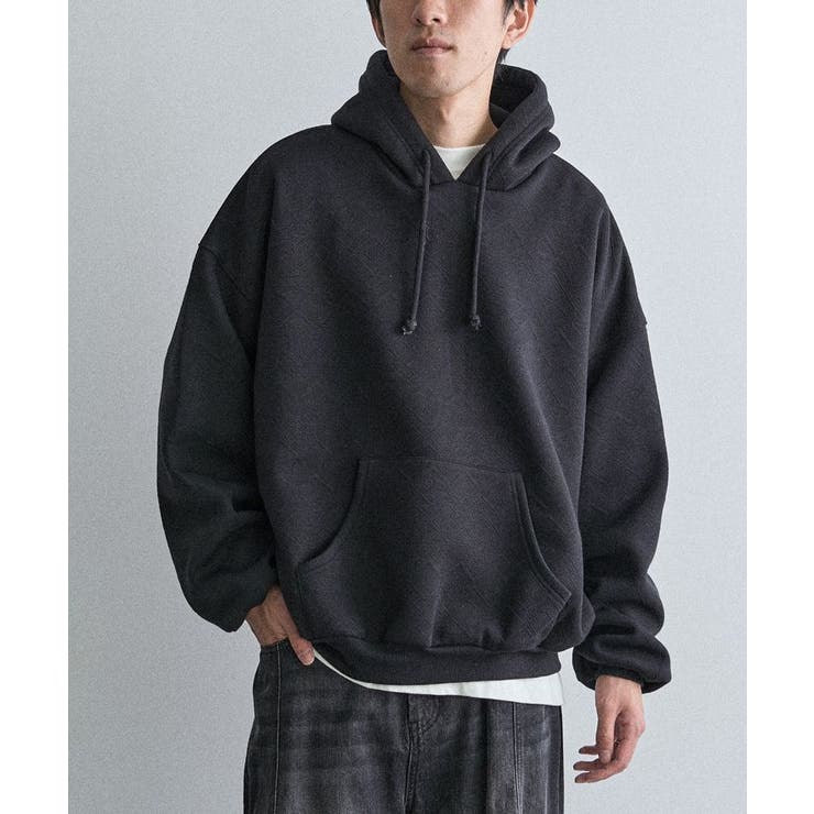 ブラック | 裏フリースフクレジャカードパーカー | CRAFT STANDARD BOUTIQUE