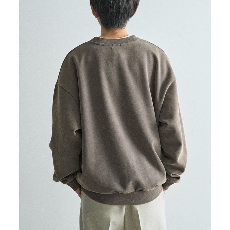 スノーウォッシュボンディング裏毛カレッジスウェット | CRAFT STANDARD BOUTIQUE | 詳細画像9 