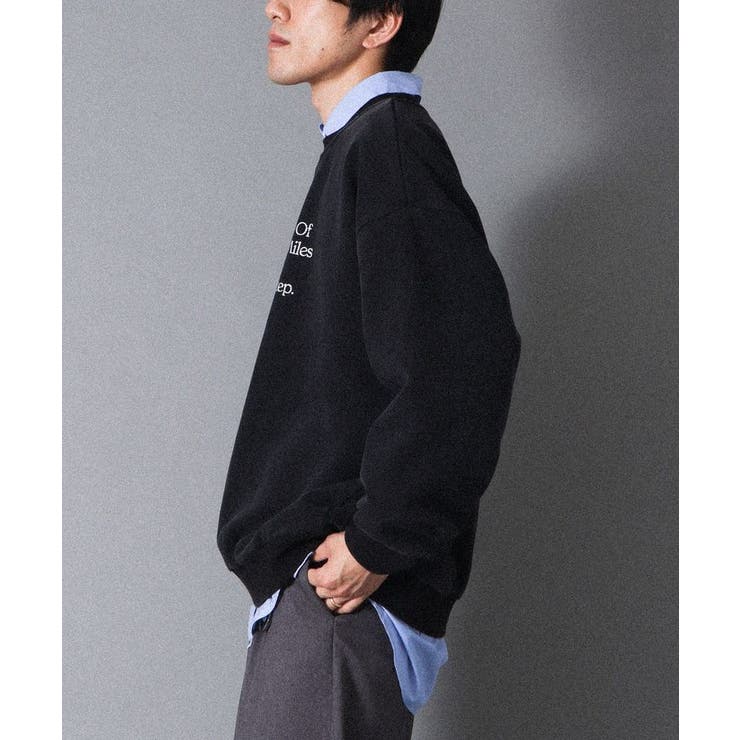 スノーウォッシュボンディング裏毛ロゴスウェット | CRAFT STANDARD BOUTIQUE | 詳細画像2 