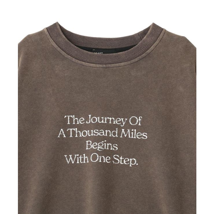 スノーウォッシュボンディング裏毛ロゴスウェット | CRAFT STANDARD BOUTIQUE | 詳細画像9 