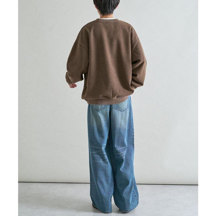 スノーウォッシュボンディング裏毛ロゴ刺繍スウェット | CRAFT STANDARD BOUTIQUE | 詳細画像12 