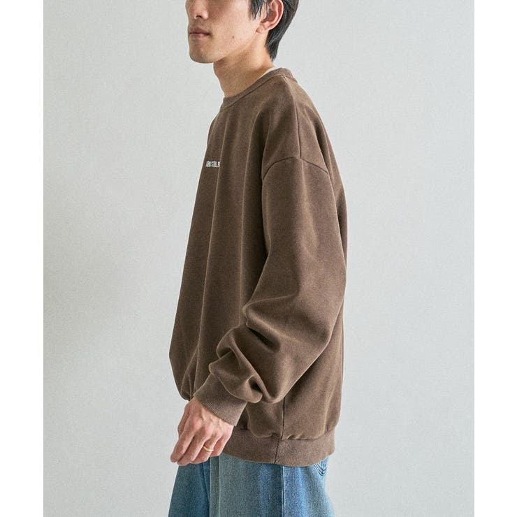 スノーウォッシュボンディング裏毛ロゴ刺繍スウェット | CRAFT STANDARD BOUTIQUE | 詳細画像8 