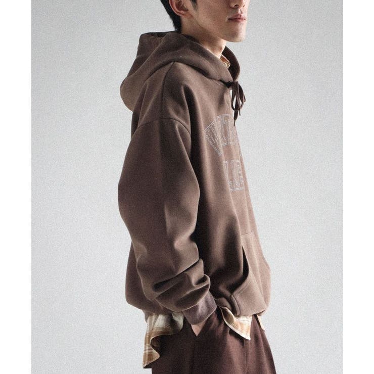 スノーウォッシュボンディング裏毛カレッジパーカー | CRAFT STANDARD BOUTIQUE | 詳細画像14 