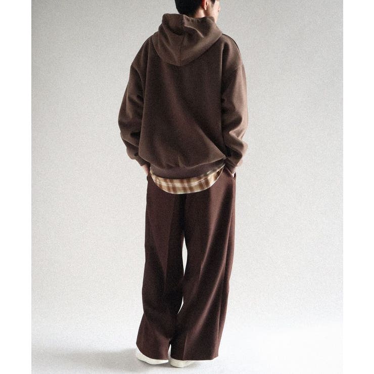 スノーウォッシュボンディング裏毛カレッジパーカー | CRAFT STANDARD BOUTIQUE | 詳細画像18 