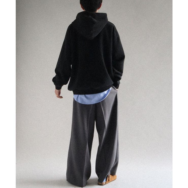 スノーウォッシュボンディング裏毛カレッジパーカー | CRAFT STANDARD BOUTIQUE | 詳細画像6 