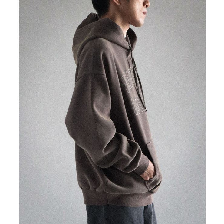 スノーウォッシュボンディング裏毛カレッジパーカー | CRAFT STANDARD BOUTIQUE | 詳細画像8 