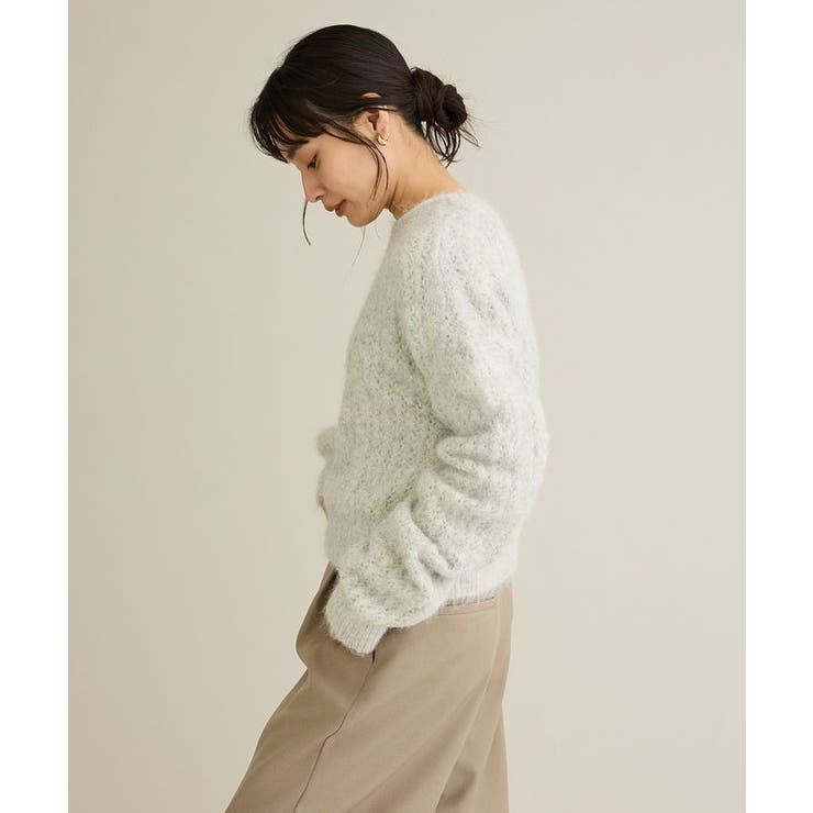 洗える/シャーリングスリーブニットプルオーバー | CRAFT STANDARD BOUTIQUE | 詳細画像10 