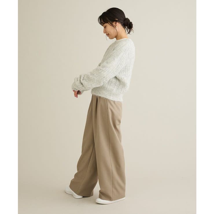 洗える/シャーリングスリーブニットプルオーバー | CRAFT STANDARD BOUTIQUE | 詳細画像14 