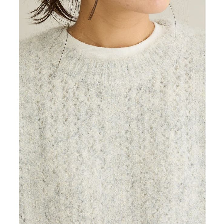 洗える/シャーリングスリーブニットプルオーバー | CRAFT STANDARD BOUTIQUE | 詳細画像16 