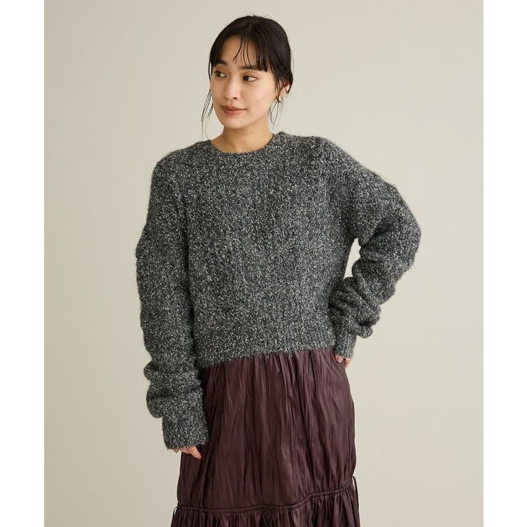 洗える/シャーリングスリーブニットプルオーバー | CRAFT STANDARD BOUTIQUE | 詳細画像2 