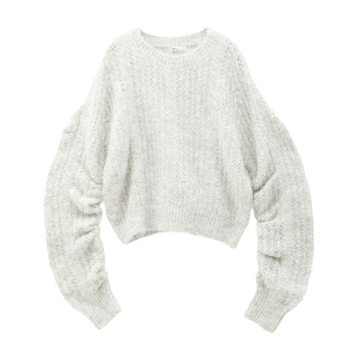 洗える/シャーリングスリーブニットプルオーバー | CRAFT STANDARD BOUTIQUE | 詳細画像27 