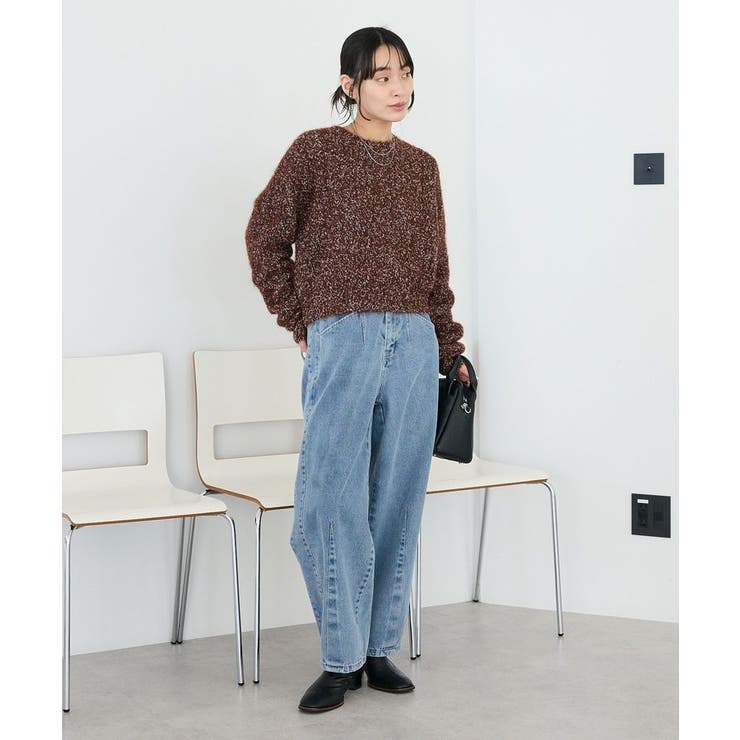 洗える/シャーリングスリーブニットプルオーバー | CRAFT STANDARD BOUTIQUE | 詳細画像6 