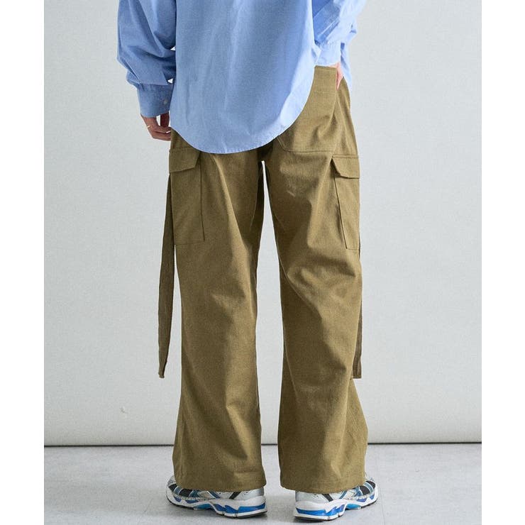 ツイルワイドカーゴパンツ | CRAFT STANDARD BOUTIQUE | 詳細画像10 