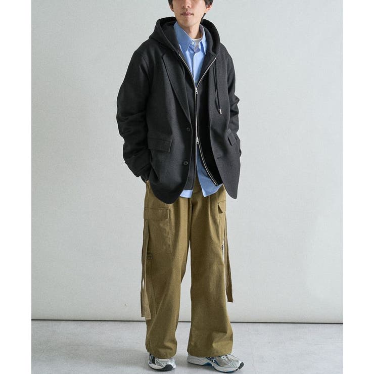 ツイルワイドカーゴパンツ | CRAFT STANDARD BOUTIQUE | 詳細画像11 